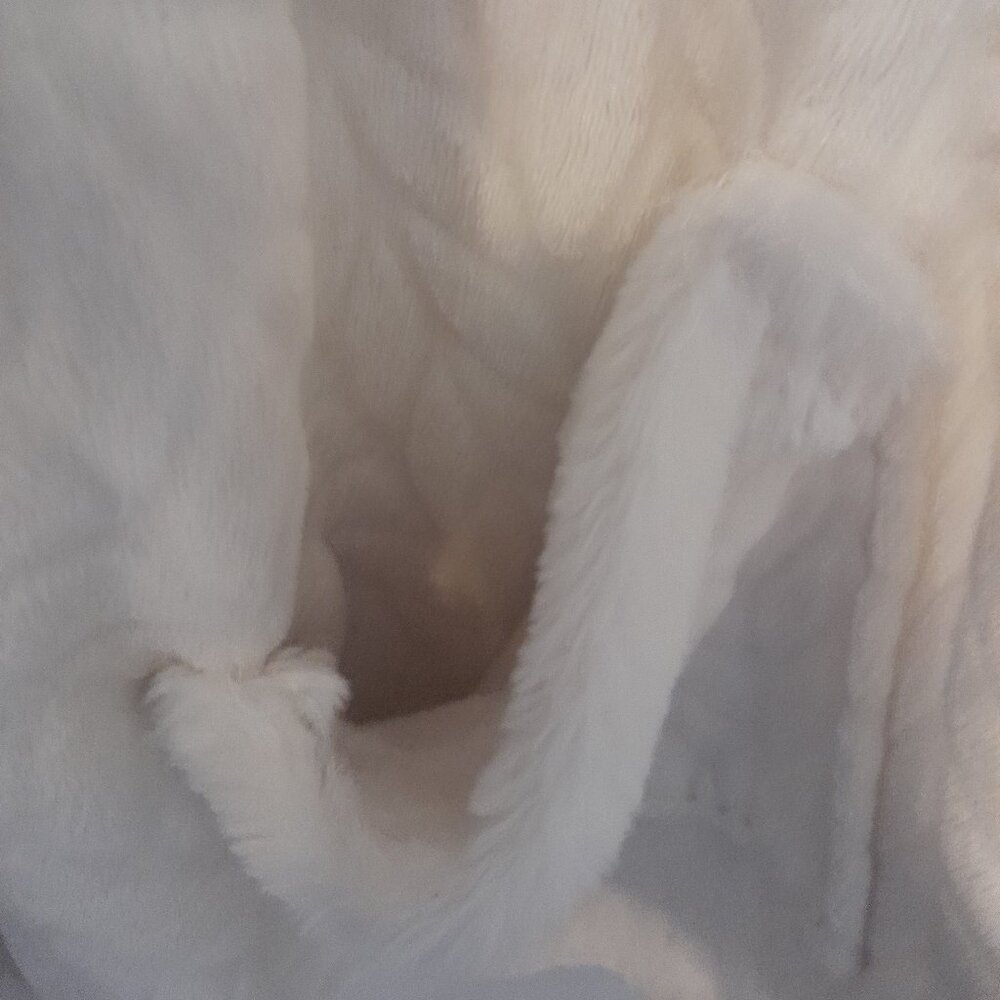 Macy's Charter Club Cozy Plush Wrap Wearable Poncho Shawl Blanket with Pockets - Picture 6 of 10